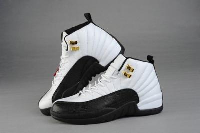 cheap real leather air jordan 12 no. 53